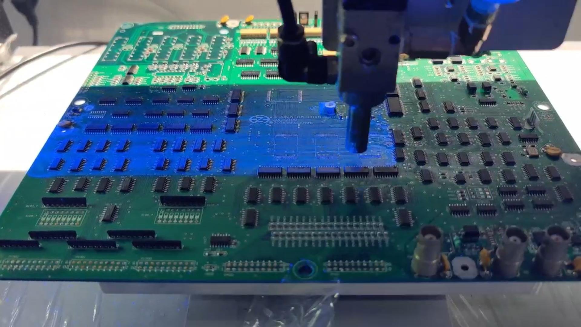 Automated PCB Coating Process Demonstration